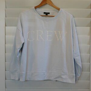 J. Crew Light Blue Sweatshirt